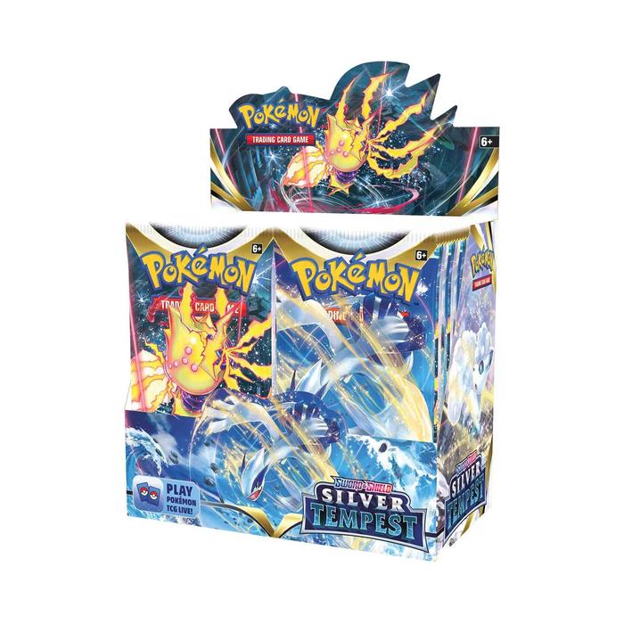 Pokemon TCG: Pokemon Cards Sword & Shield Silver Tempest Booster Box