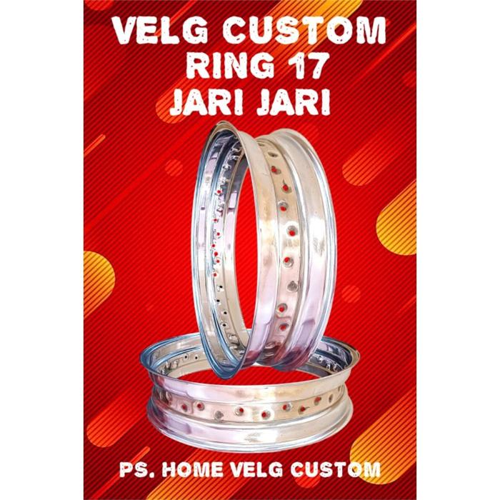 VELG CUSTOM BAHAN / KRUM / CET POWDER COATING RING 17x250/275/300/350/400/450/500/550