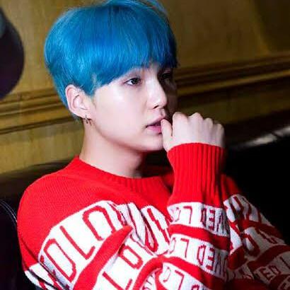 Sweater DNA rajut suga bts