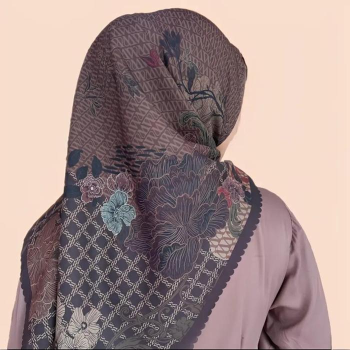 Ariona Series Bahan Polycotton Cantik Nyaman Murah Squere Muslim Jilbab Square Kerudung Segi Empat