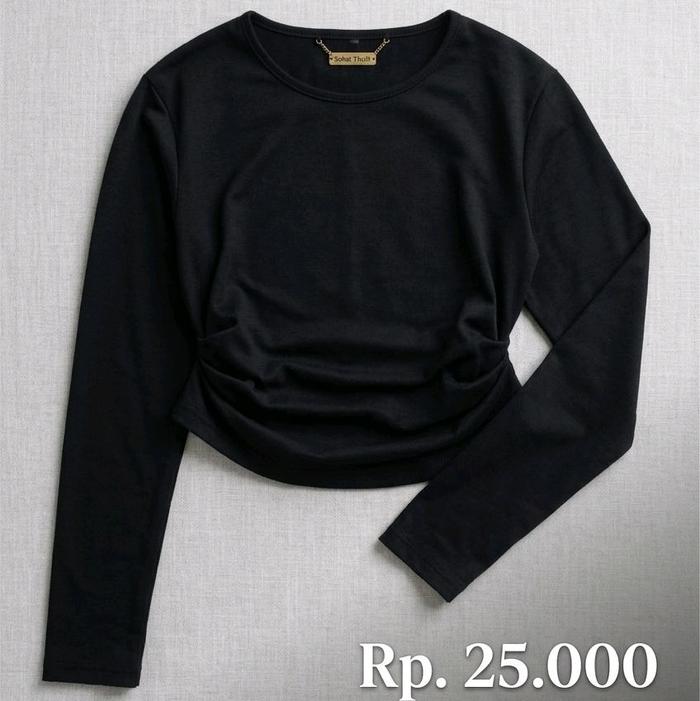 Sobat Thrift wanita crop top