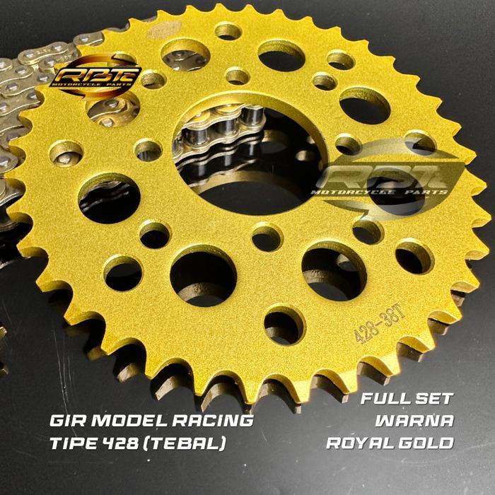 GEAR GIR SET PAKET SATRIA FU 150 FI NEW INJEKSI FACELIFT 14T 38T