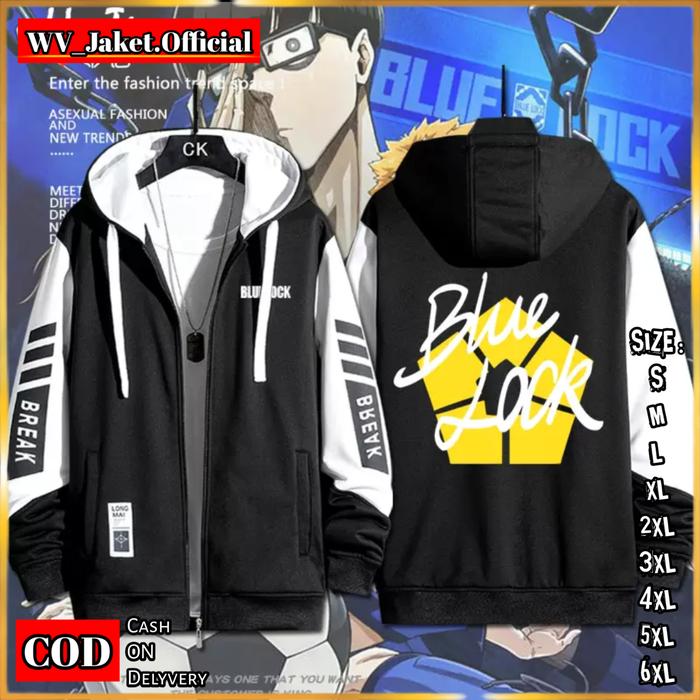 JAKET HOODIE ZIPPER EGO JINPACHI Jaret FLEECE OVERSIZE PRIA WANITA UNISEX S-6XL KOREAN FASHION STYLE