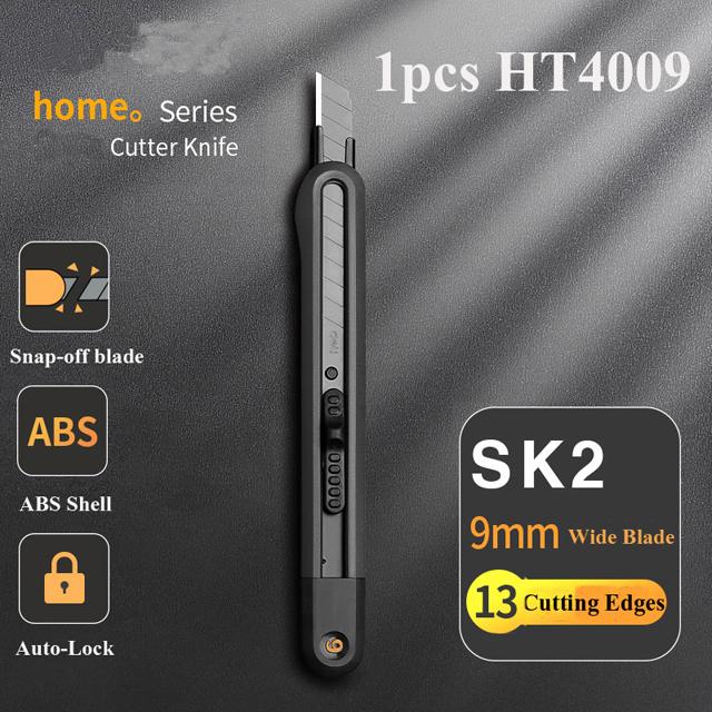 Cahaya Bundaran | Pisau Cutter Auto Lock | Snap Off Blade 9mm | Alat Potong Kertas Paket