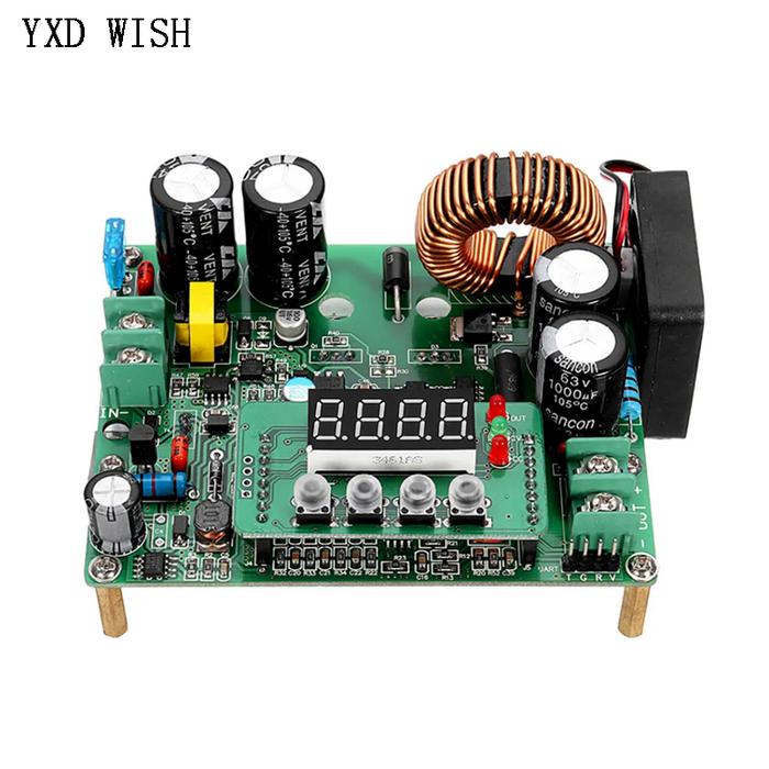 DKP6012 Modul Step-Down Yang Dapat Disesuaikan Tampilan Digital DC-DC