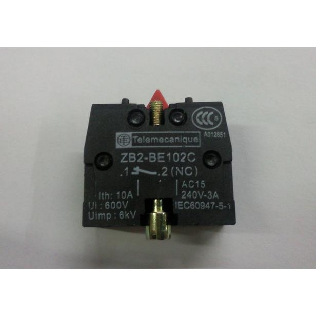 10Pcs/Lot ZB2-BE102C Push Button Switch Contact Block,Normal Close (NC)