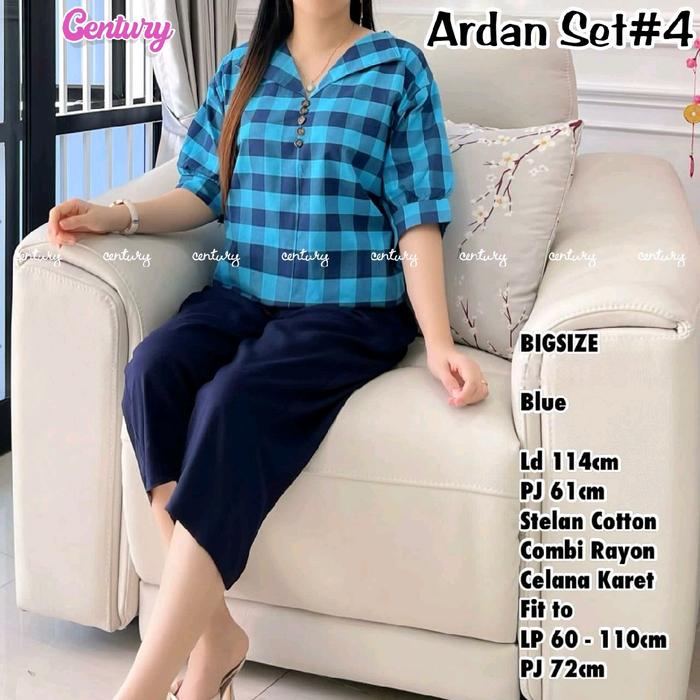 Ardan set #4 best seller by Original Century setelan rayon