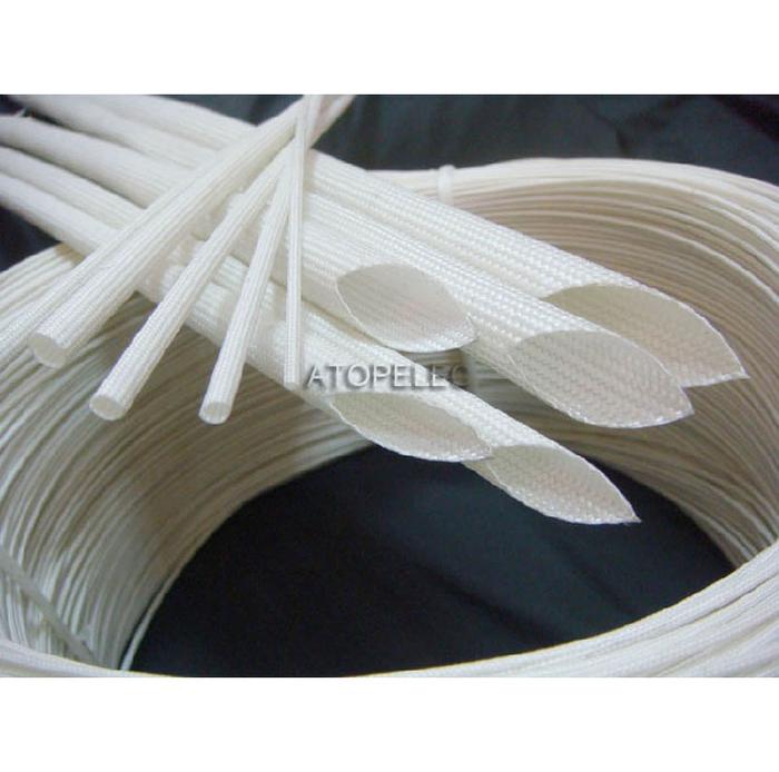 5M ID 1/2/3/4/5/6/8/10/12/14/16/20/25Mm Serat Kaca Kepang Sleeving