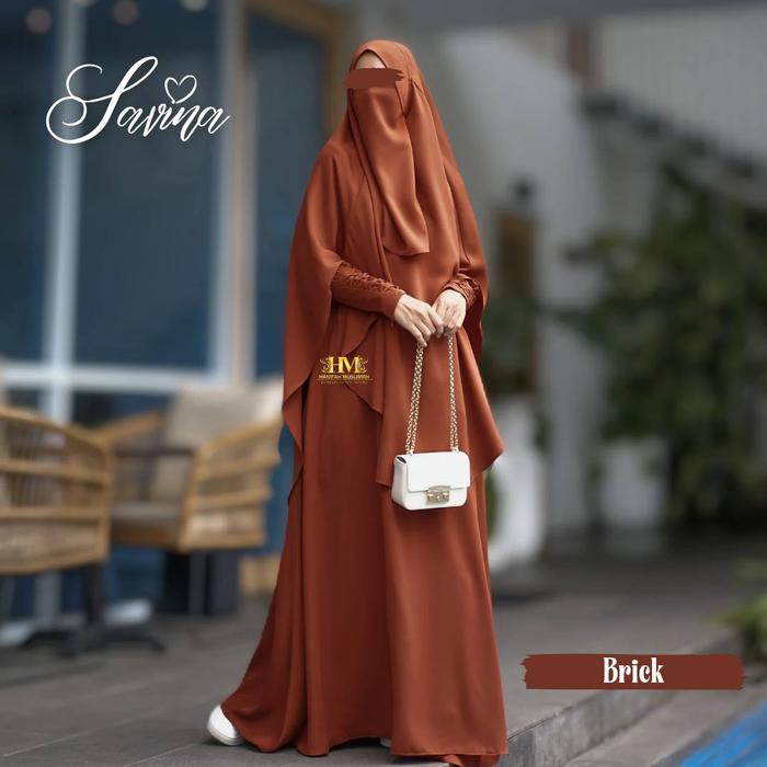 SET SAVINA HM | GAMIS SET SYARI MURAH | GAMIS HANIFAH MUSLIMAH | SET GAMIS SYARI HANIFAH MUSLIMAH