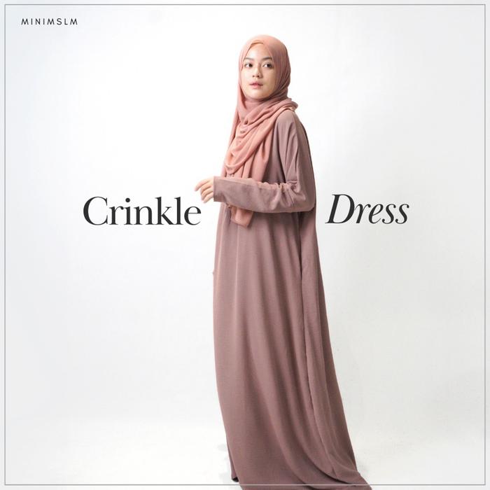 Crinkle Dress (Gamis Daily) | MINIMSLM