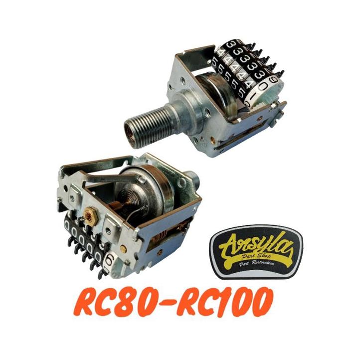 mesin speedometer spido km original Suzuki rc80 rc100 bravo crystal sprinter tornado satria 2tak hiu