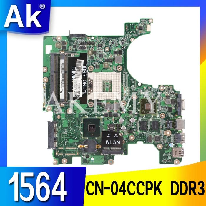 Motherboard Laptop untuk DELL Inspiron 1564 PC Mainboard CN-04CCPK