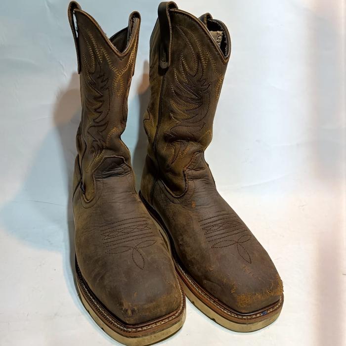 Thorogood 804-4331 D9.5 42.5 27.5cm 11" STEEL TOE Safety SHOES - BEKAS $235