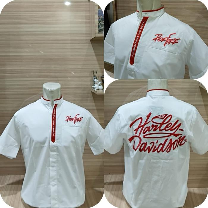 Baju Koko Harley Davidson