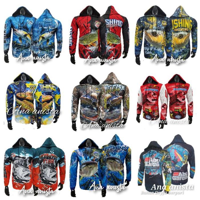 JERSEY MANCING MANIA / BAJU PANCING DRYFIT (COD)