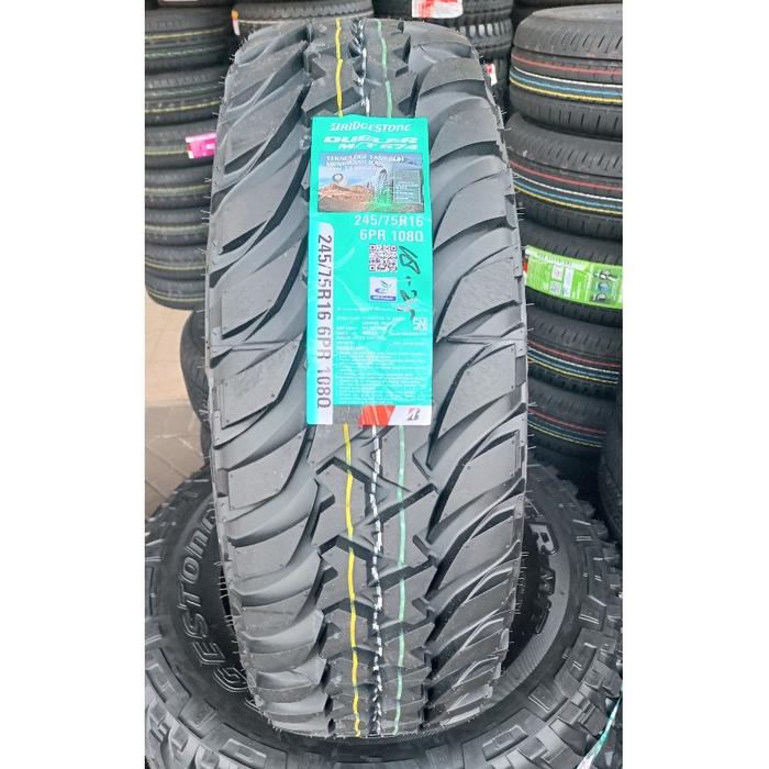 Bridgestone D674 M/T 245/75 R16 setara 31x9.5 R16 - Ban mobil Triton Ranger Everest