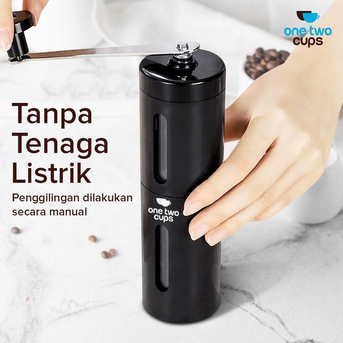 Alat Penggiling Kopi Manual Coffee Grinder Adjustable 60g - RH200
