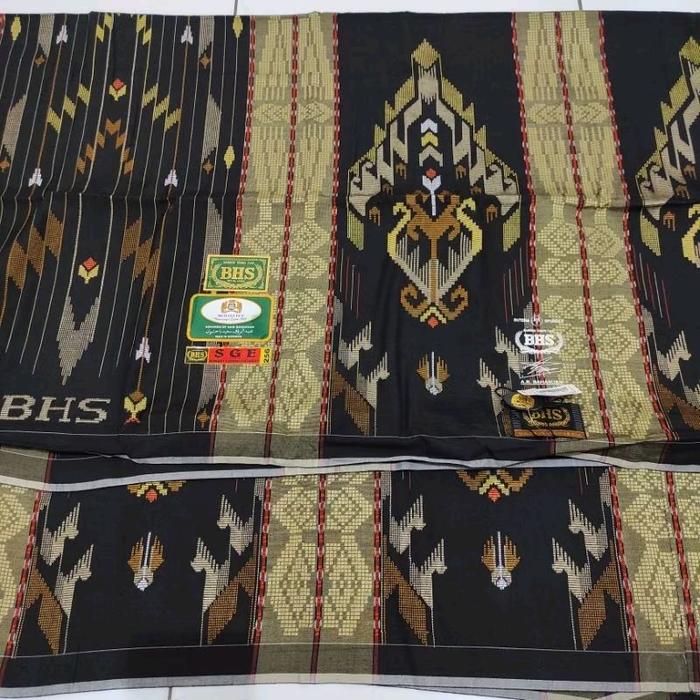 BHS Sarung BHS Full Sutra Motif Etnik Kualitas Premium untuk Pakaian Tradisional