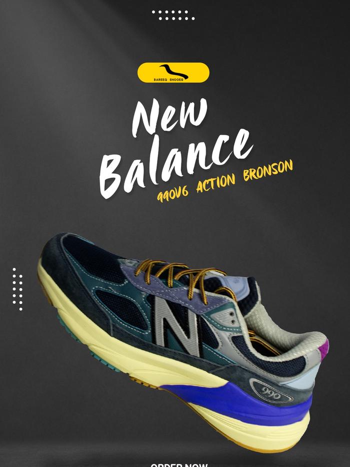 SEPATU CASUAL RUNNING NEW BALANCE 990 CARION BRONSON