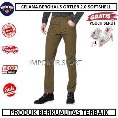 Mini Officiall - Celana Panjang Pria - Celana Berghaus Ortler 2.0 Softshell - Mountain