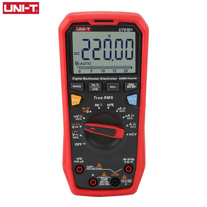 UNI-T UT61E+ True RMS Multimeter Digital Auto Range Unit True RMS