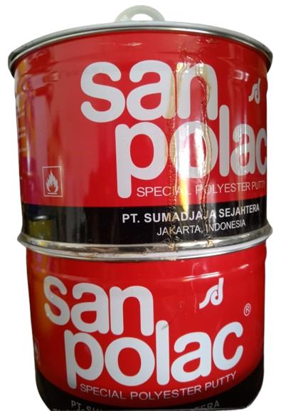 Dempul Sanpolac 1kg + hardener