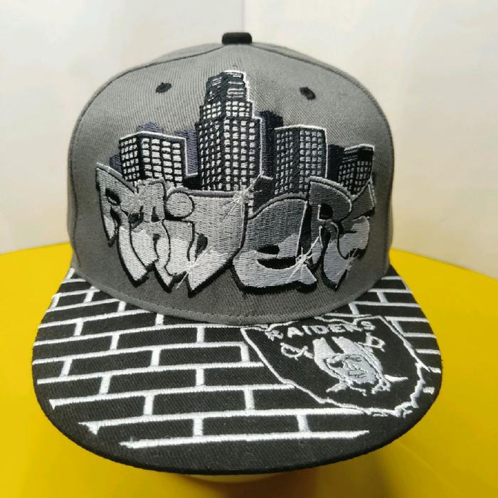 topi snapback levelxero NFL Raiders Big Logo
