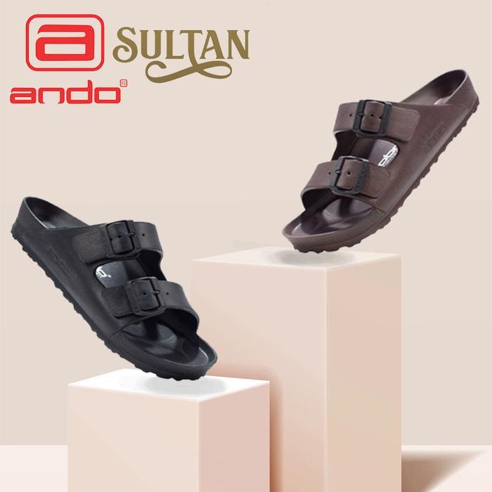 PROMO!! Sandal Selop Ando Original/ Sandal Cowok Selop Ando Sultan / ando sultan STOK TERBATAS!!