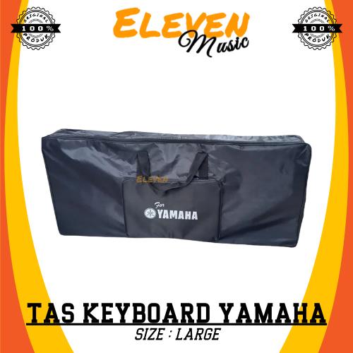 Tas Keyboard Yamaha Softcase Keyboard Yamaha Warna Hitam Bahan Lokal Size Besar