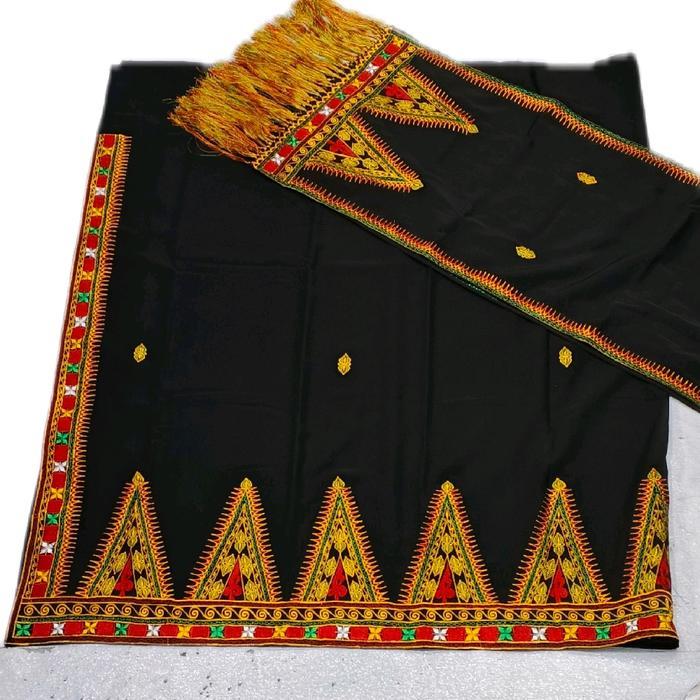PREMIUM Kain Kerawang Gayo Aceh Motif Pucuk Rebung Bintang/Songket Bordiran Khas Aceh