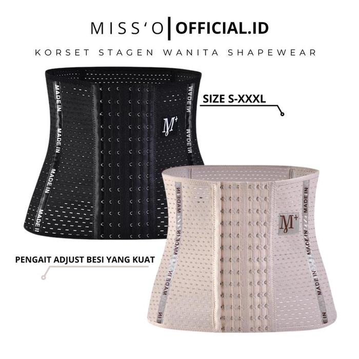 Korset 1201 Perbaikan Pasca Melahirkan Cotton Pengencangan Perut Women Shapewear Size S-XXXL Pengait