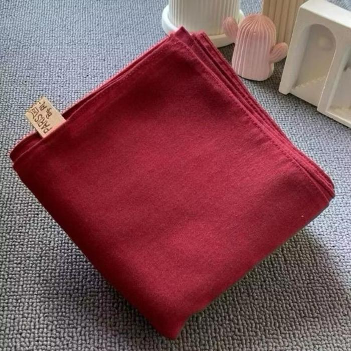 Hijab Segiempat Paris Premium maroon paris premium merah maroon hijab segiempat maroon