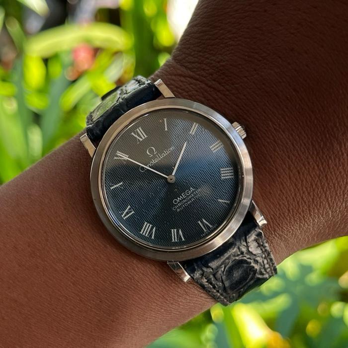 omega constellation guiloche
