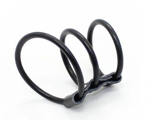 {{New New D158 Cockring Cincin Multifungsi 3 Lubang Premium Cincin Gelang Karet Silikon Silicon Sili