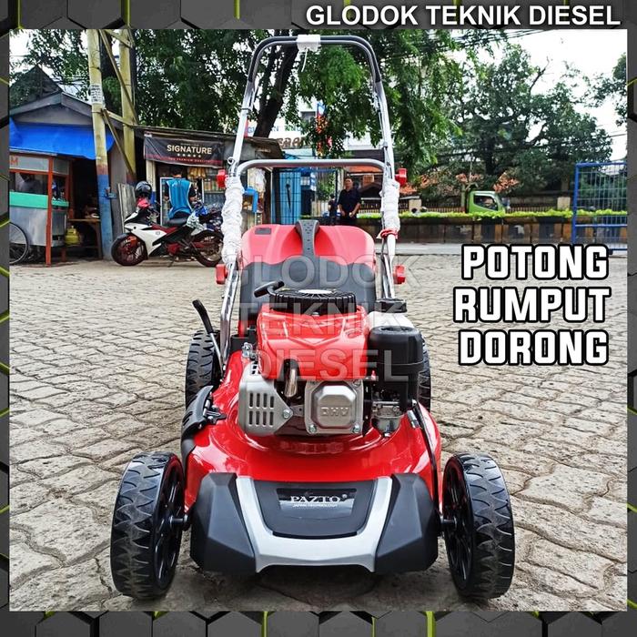 MESIN POTONG RUMPUT DORONG BENSIN GASOLINE LAWN MOWER ORIGINAL TERBAIK