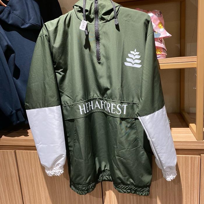Jaket Hexagon Windbreaker Kangaroo
