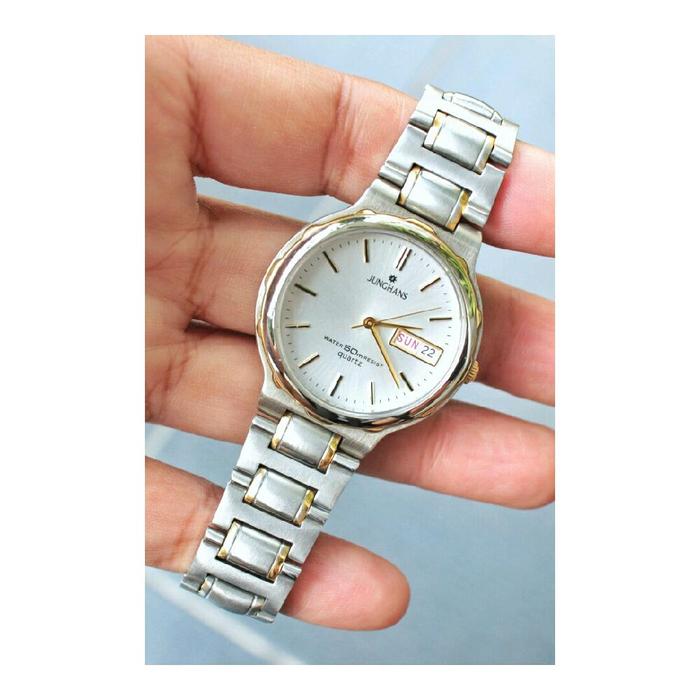 jam tangan Jerman gaya klasik elegan Junghans watches