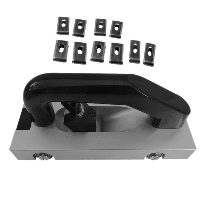 U-Type Blade Wheeled Vinyl Groover Floor Grooving Slotting Pull Hand Flooring Tool Slotter PVC Vinyl