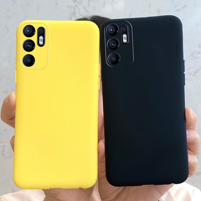 Candy Phone Case For Oppo Reno6 Pro Plus 5G Coque Simple Protector