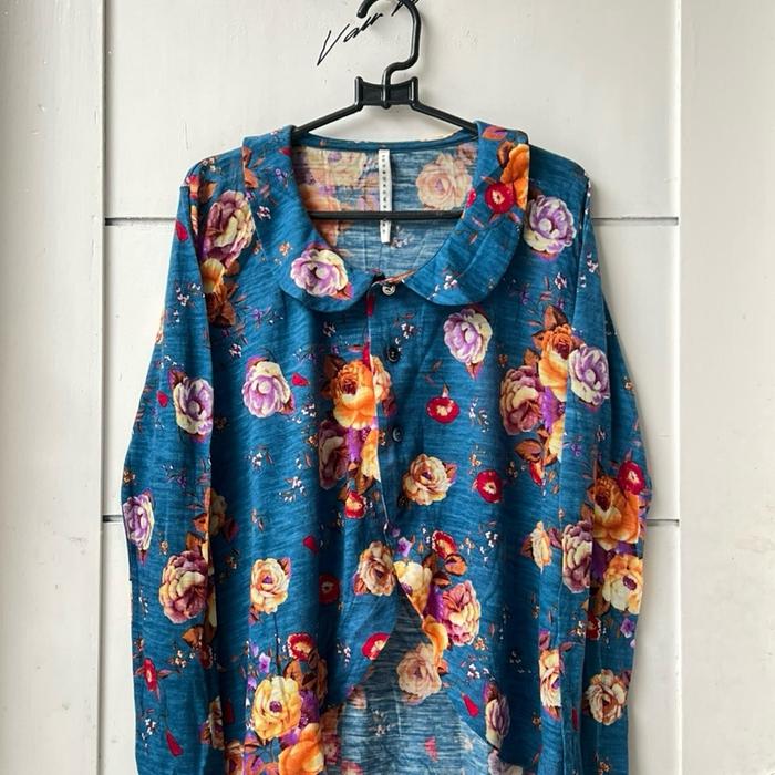 SALE!! Sunao Kuwahara Flower Motive Shirt