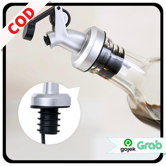 KAISSO - TUTUP BOTOL MINYAK GORENG KECAP SAOS WINE BOTTLE POURER PENUANG SIRUP ANTI TUMPAH
