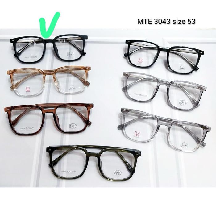 Frame dan lensa essilor element bluecromic index 1.60