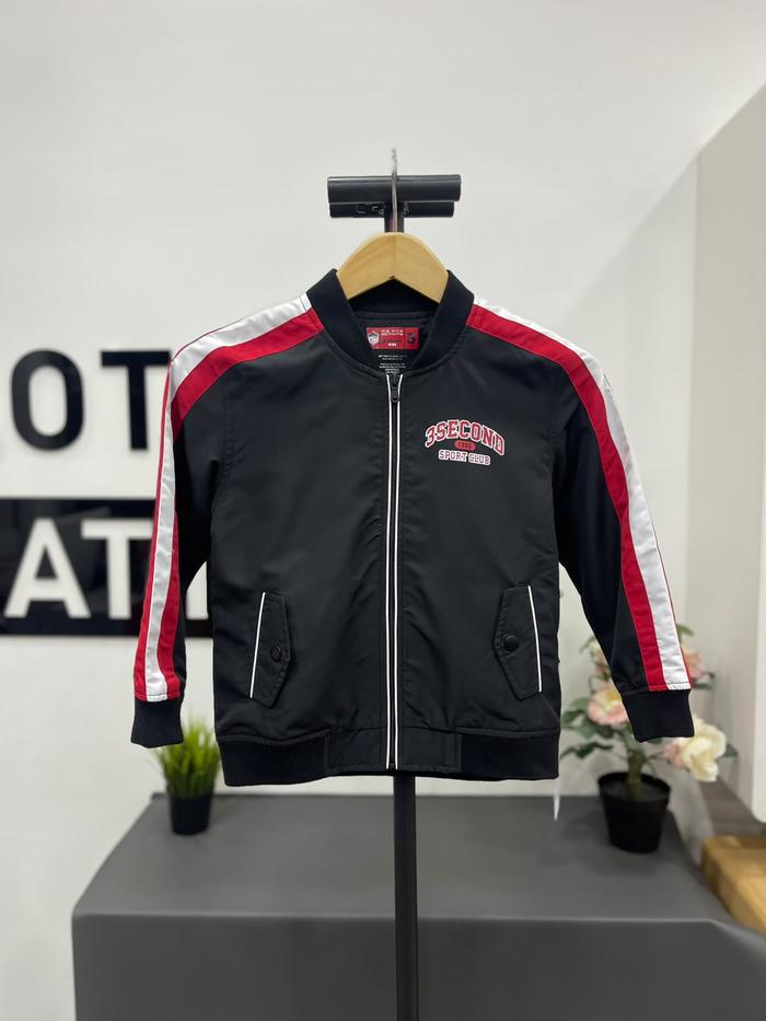 3Second Kids Boy's Bomber Jacket Regular Fit JAKET ANAK 040926