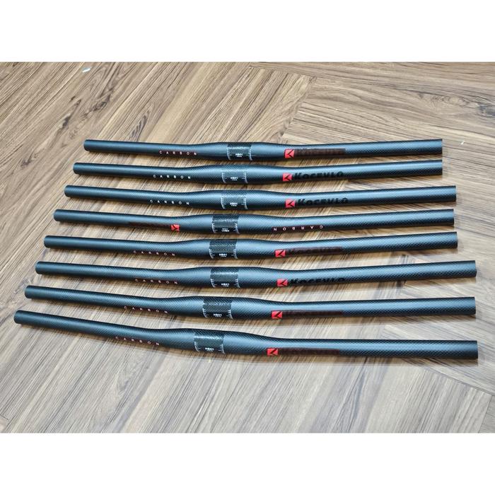 Stang MTB Sepeda Gunung KOCEVLO (Flat) Full Carbon 620/660/680/700/720mm
