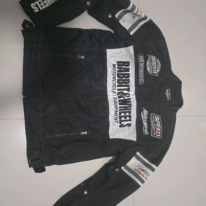 Jaket Rabbit and Wheels Black Combo XXL