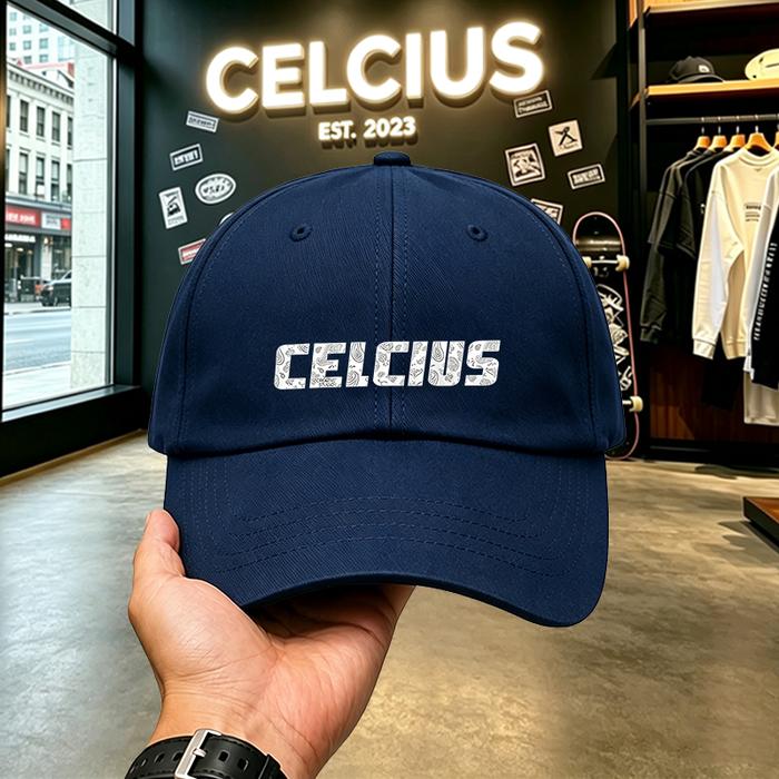 Topi celcius ori distro Asli Terbaru Unisex Hitam Putih Topi Santai Casual Anti Debu Pria Wanita Sem