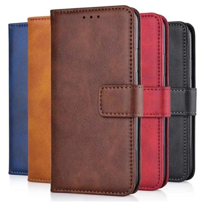 Casing Dompet untuk TECNO SPARK 10 10C GO CAMON 20 PRO 2023 FLIP CASE DOMPET KULIT CASING SOFTCASE W