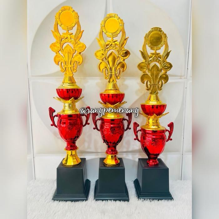Piala guci bunga+mangkok