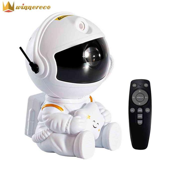 Astronot Berbintang Galaxy Lampu Malam Proyektor Lampu Wallpapers