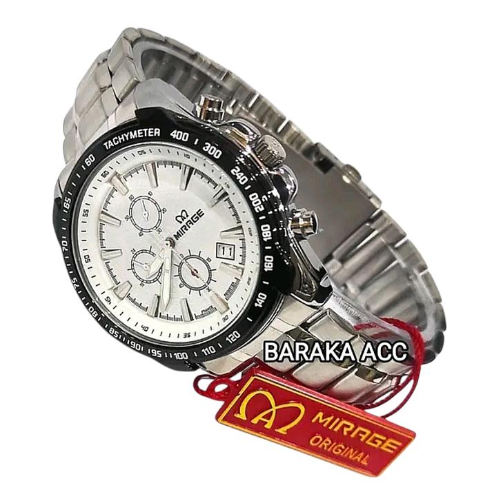 Jam Tangan Pria Mirage Original Tahan Air Berkwalitas Baik - Terbaru - Watches Besi Elegan Hadiah Hi